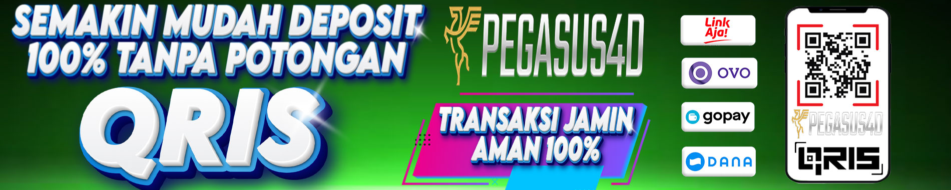 PEGASUS4D Bandar Togel Deposit QRIS Terpercaya